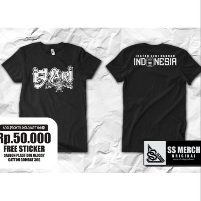 KAOS NU/KAOS SHOLAWAT/KAOS ISHARI/KAOS BANSER/KAOS DAKWAH