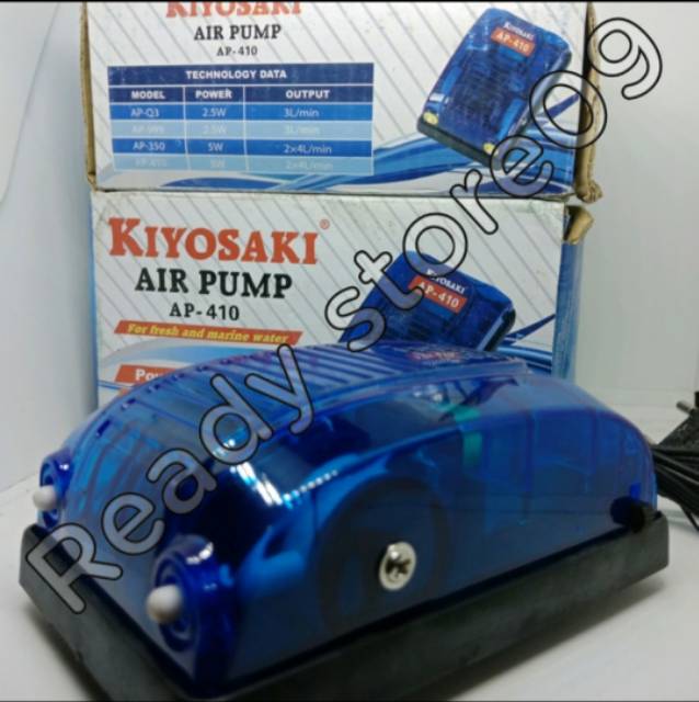 Aerator Kiyosaki AP-410 2lubang / air pump kiyosaki AP-410