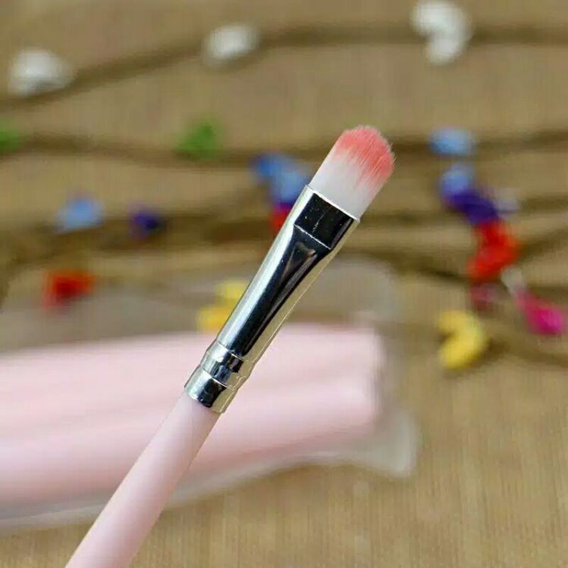 ALAT MAKE UP BRUSH 5 IN 1/ KOSMETIK IMPORT/ KUAS MAKEUP/ ALAT KECANTIKAN PERAWATAN WANITA