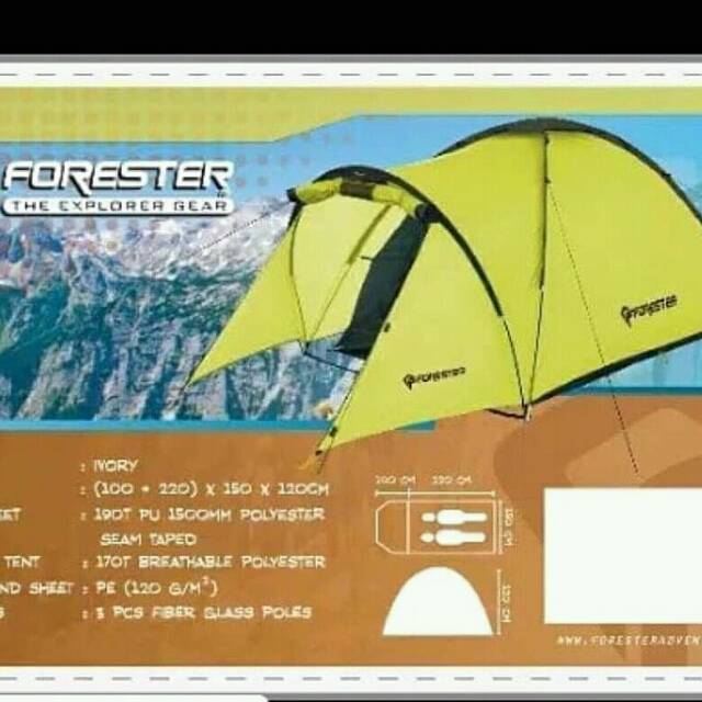 Tenda forester ivory
