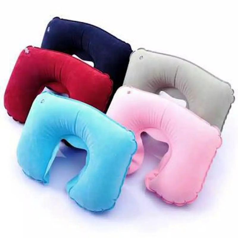 Travel Pillow Bantal Tiup traveling no box