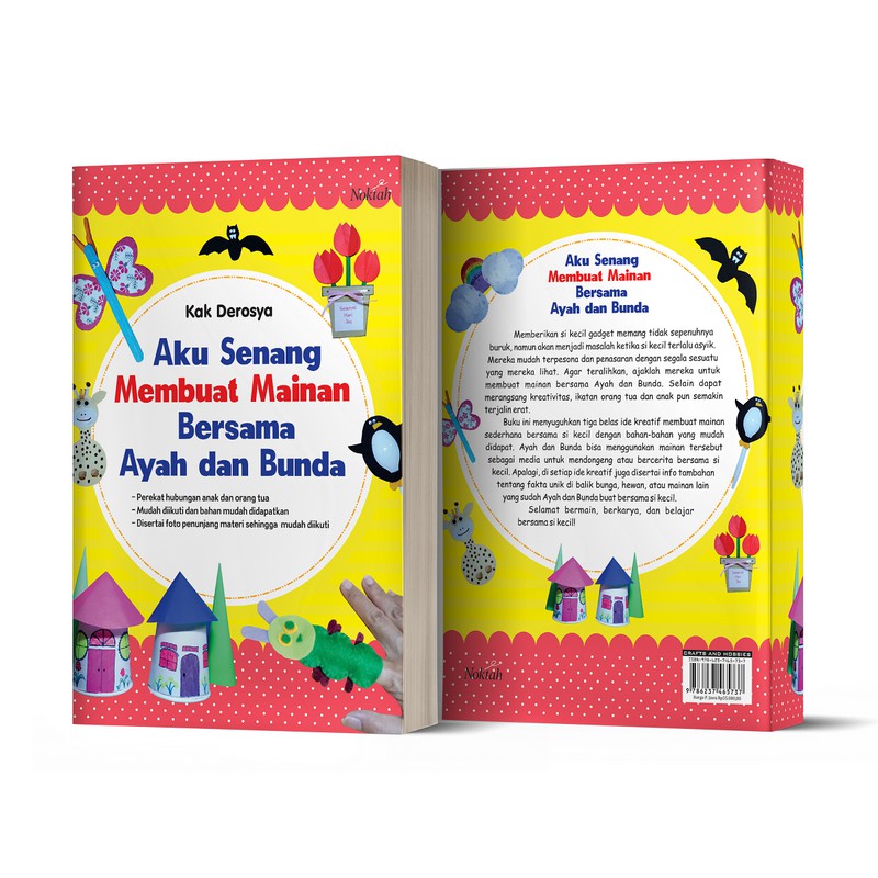 

Buku Aku Senang Membuat Mainan Bersama Ayah dan Bunda - NOKTAH