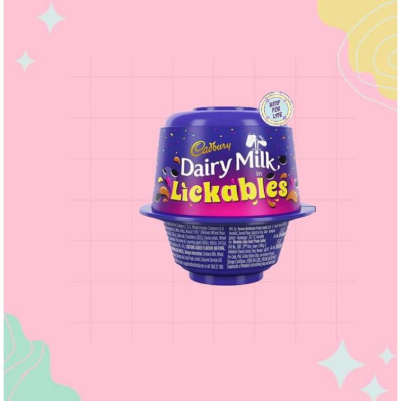 

Cadbury Lickables Dairy Milk 20gr