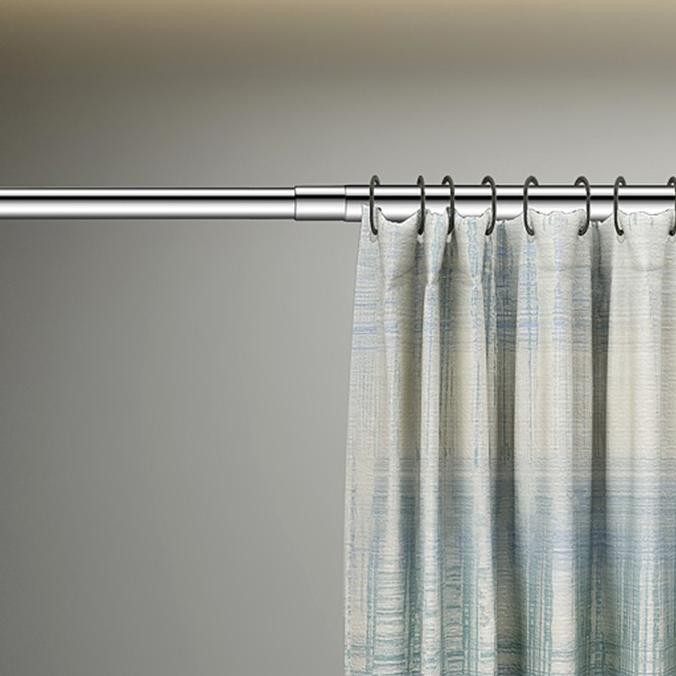 ™ Inaso Tiang Hordeng Fleksibel Besi Gorden Pipa Gantungan Kamar Mandi Lemari Gawang Baju HRD108 ☊