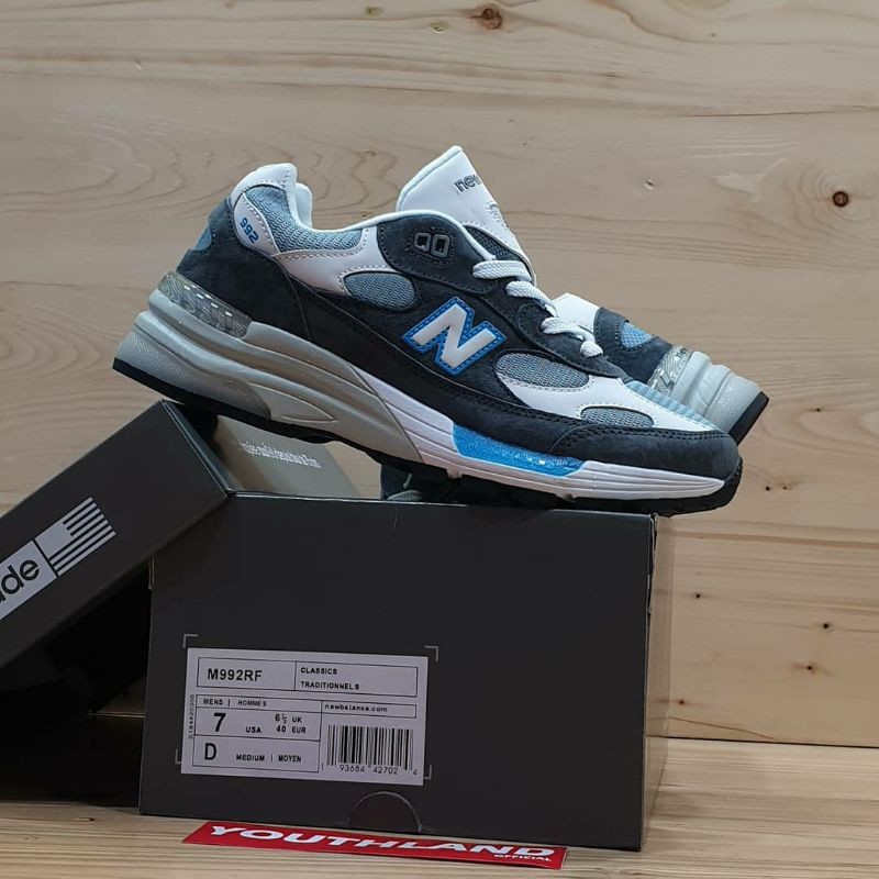 kith new balance 992 steel blue