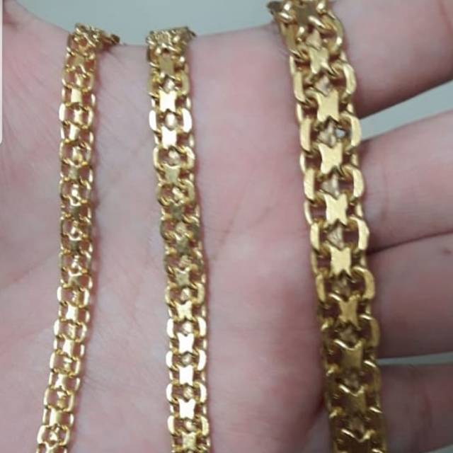 Xuping gelang lapis emas 24k 0401