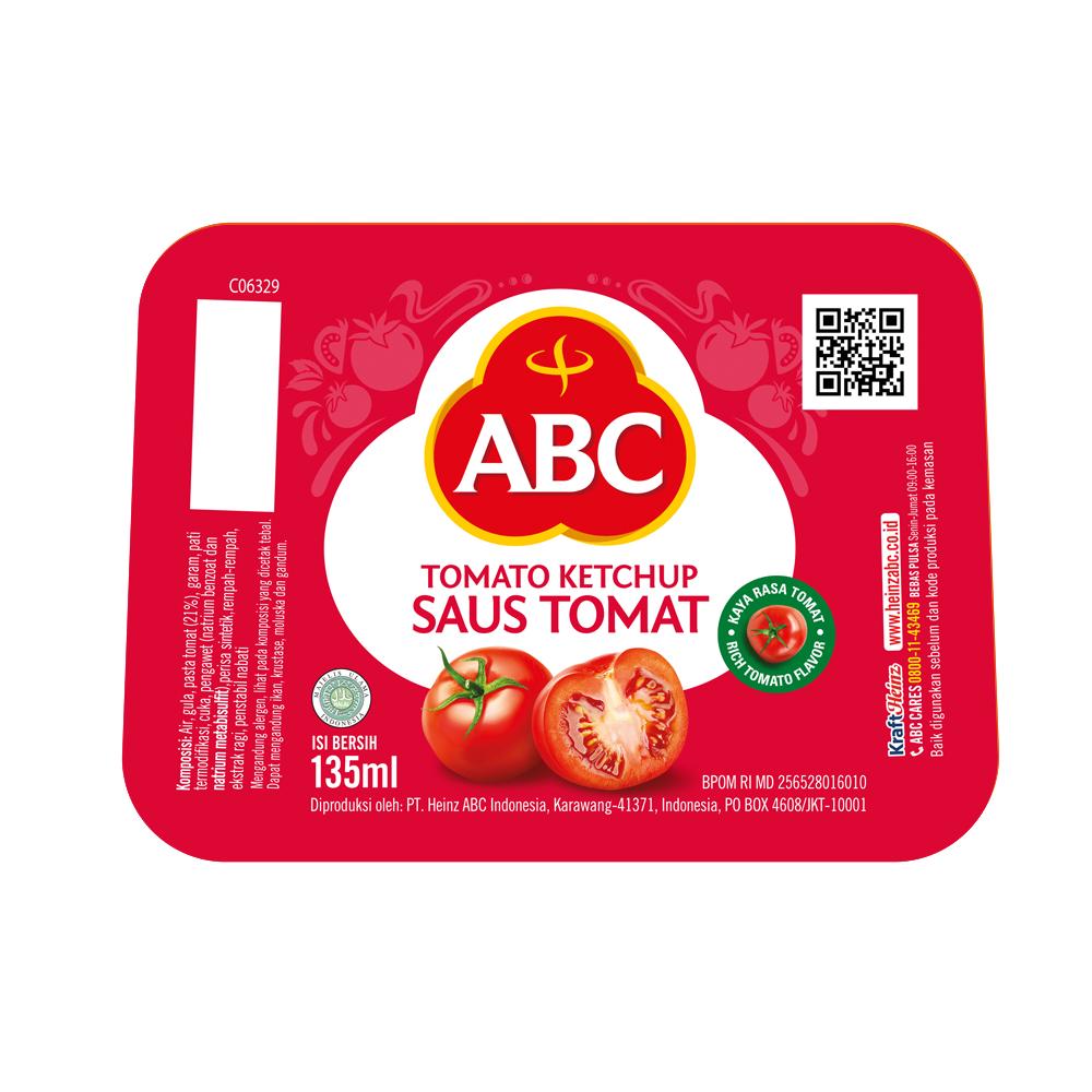 ABC Saus Tomat 135 ml - Twin Pack