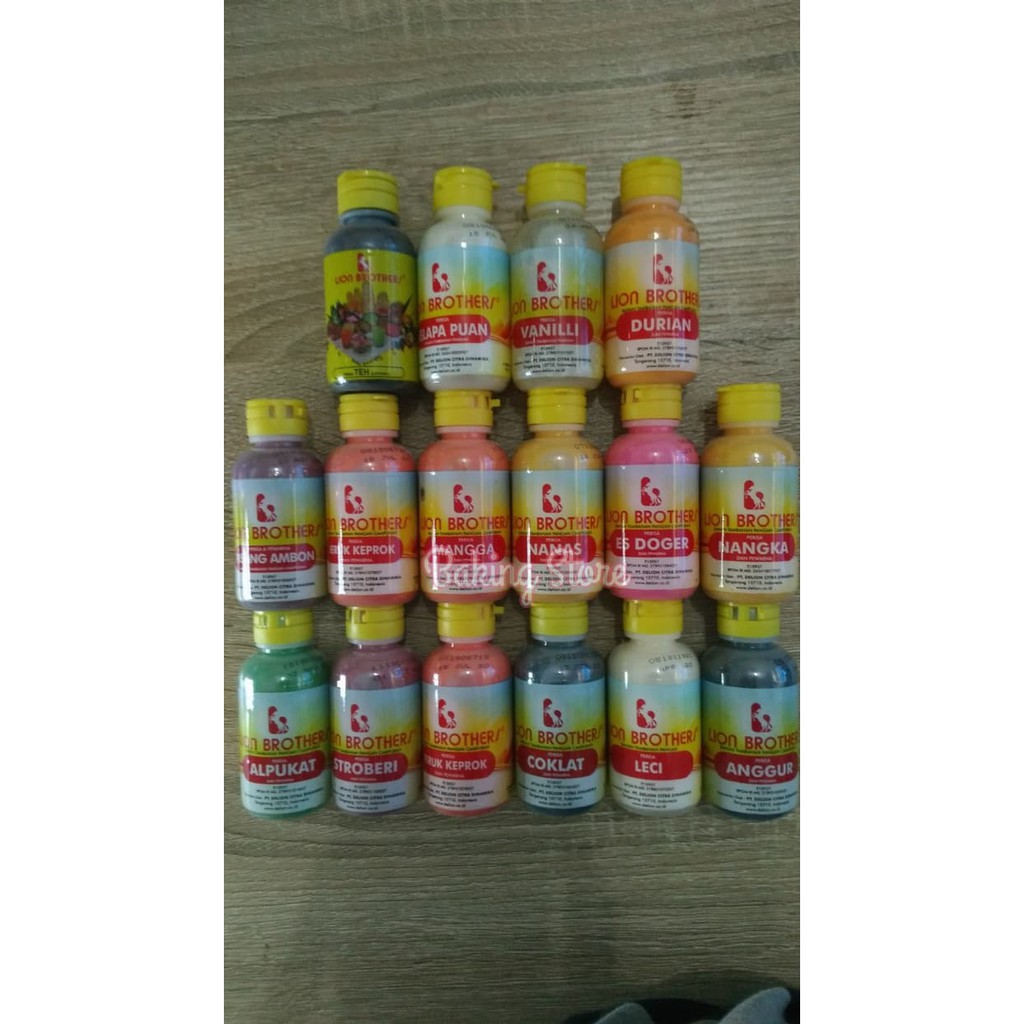 

Perisa Makanan - Pasta Makanan Lion Brother 55ml