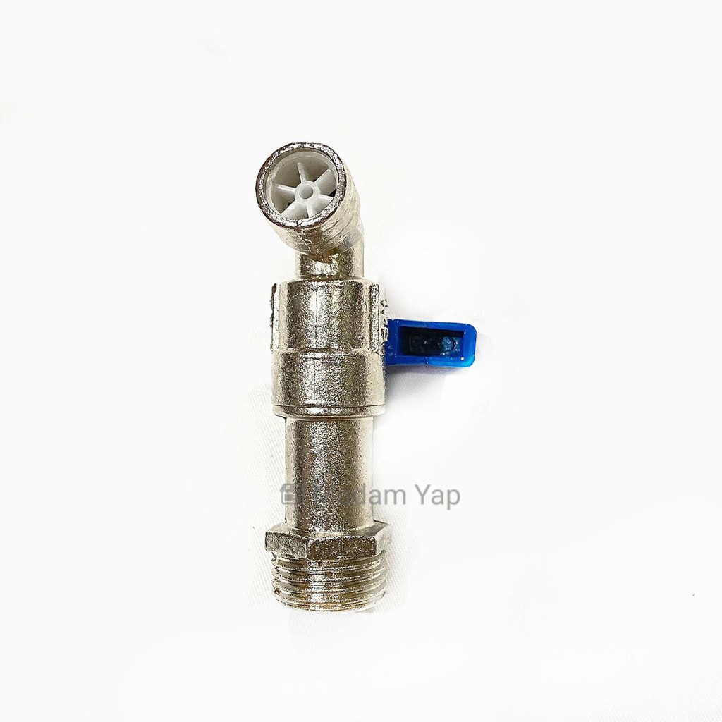 Keran Air Cebol 1/2&quot; Inch - Kran Tembok Taman Besi Mini