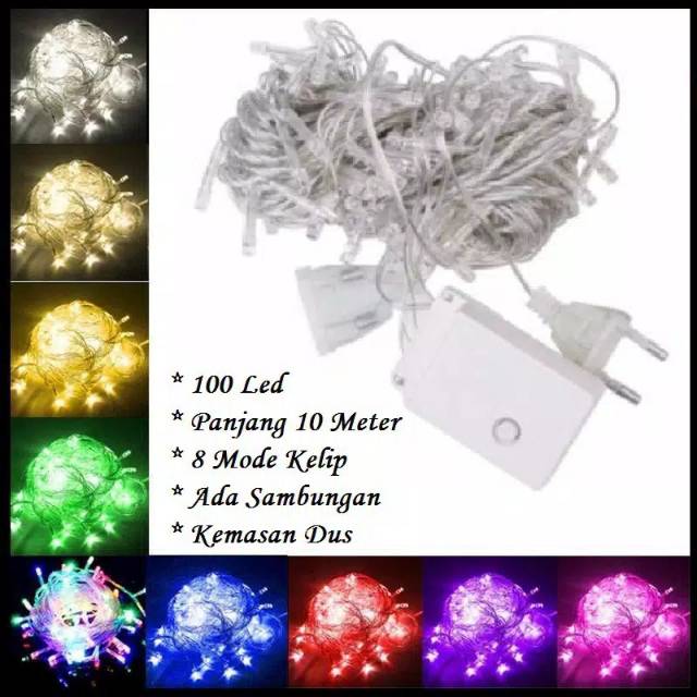 Lampu LED Tumbler 100LED 10meter