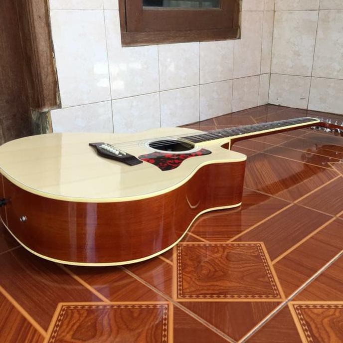 Gitar Akustik Elektrik Taylor Custom Eq Paladin 7545R