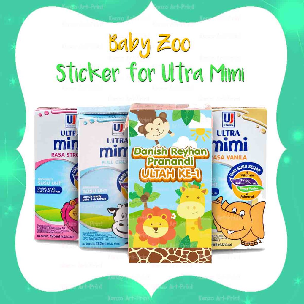 

Printable sticker untuk ultra mimi