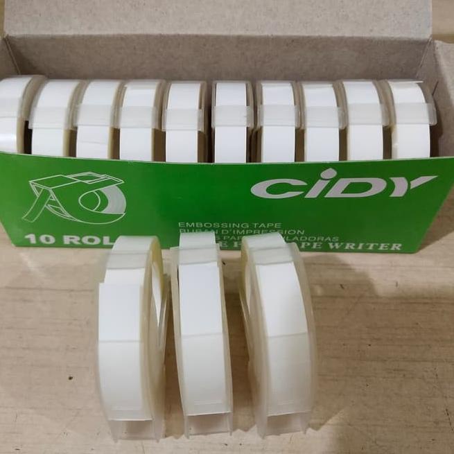 

Baru Launching  Cidy Emboss Label Tape ♒ 30