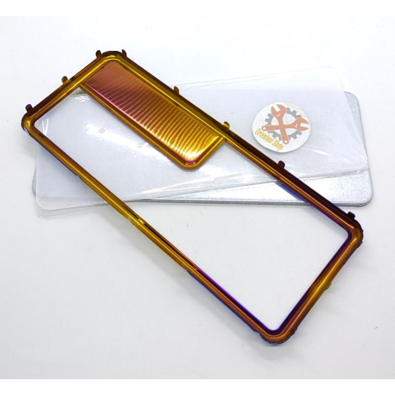 TEMPAT PLAT NOMOR MOTOR/BINGKAI PLAT NOMOR TWOTONE PLAT BINGKAI TWO-TONE(1PCS)