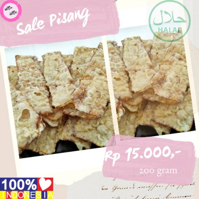

Sale Pisang Renyah Gurih Terlaris Murah Meriah
