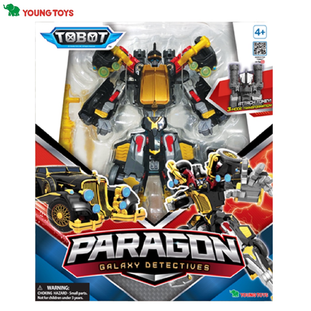 TOBOT Galaxy Detectives Paragon Robot Figure