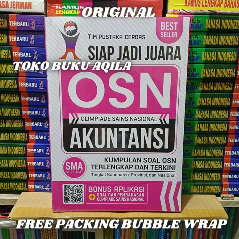 BEST SELLER Buku SOAL OSN SMA PUSTAKA BARU PRESS MATEMATIKA FISIKA KIMIA BIOLOGI EKONOMI GEOGRAFI AKUNTANSI KOMPUTER KEBUMIAN-OSN AKUNTANSI SMA