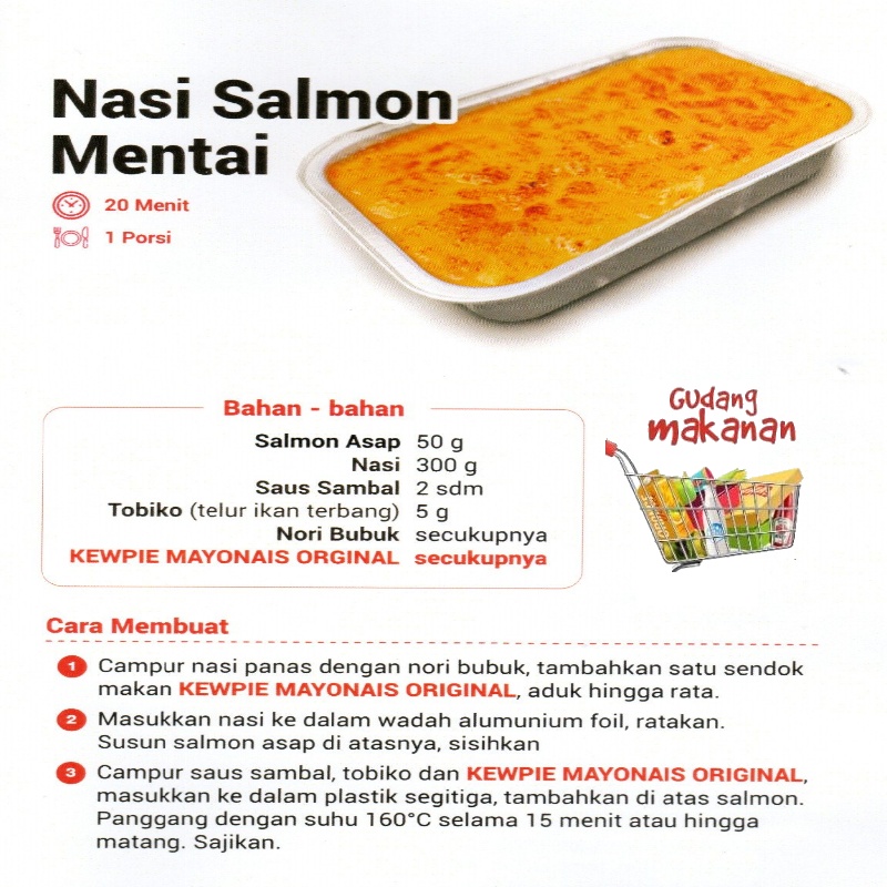 Kewpie Cooking Sauce Mentai Mayo 1Kg