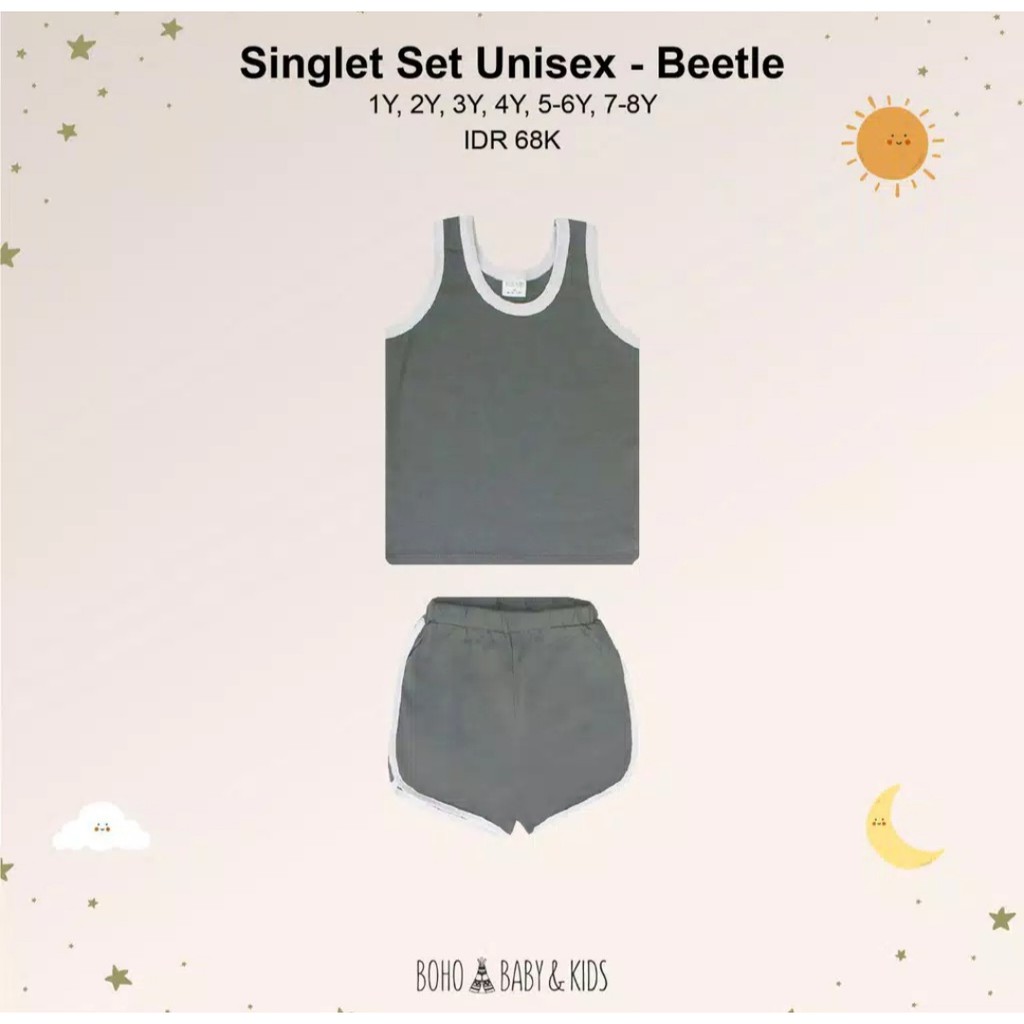 Bohopanna - Bohobaby Singlet Set Unisex