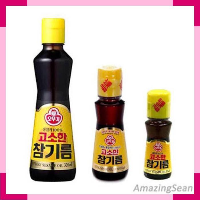 

Korean Ottogi Sesame Oil 80ml Minyak Wijen Korea