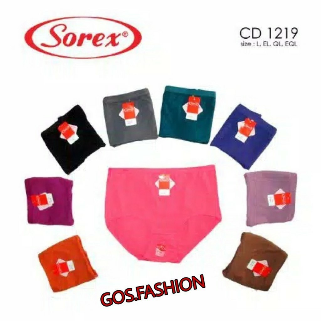 gos CD Sorex 1219 - Celana Dalam Sorex Soft And Comfort 1219