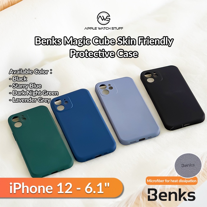 Benks Magic Cube Skin Friendly Protective Case for iPhone 12 6.1&quot;