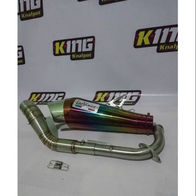 fullsystem knalpot Racing NMAX KNALPOT AEROX Knalpot Lexy knalpot PCX knalpot LEOVINCE COBRA Pelangi