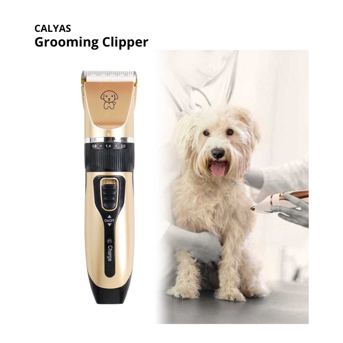 Alat Cukur Elektrik Bulu Hewan Pet Rechargeable Grooming Clipper