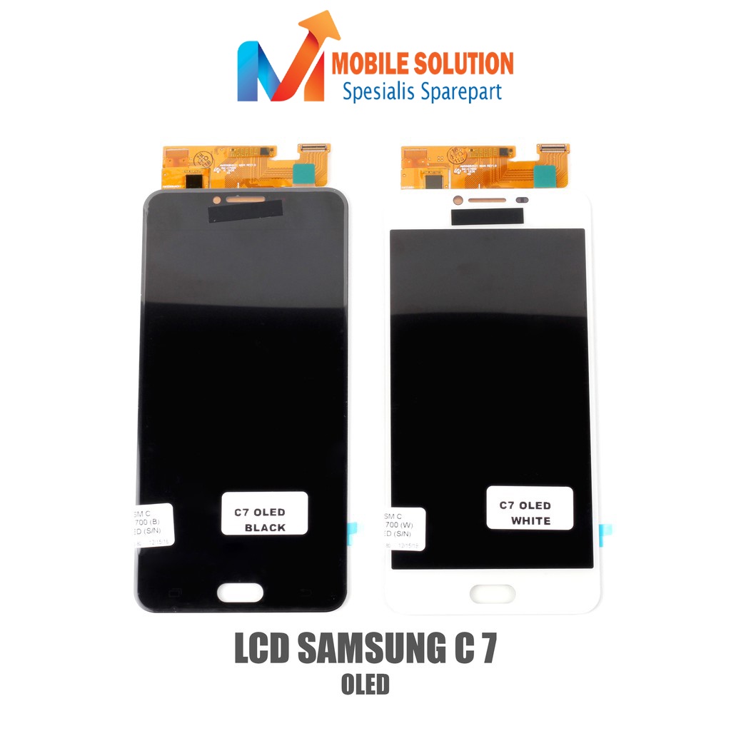 Grosir LCD Samsung C7 C700 OLED 100% Fullset Touchscreen Garansi 1 Bulan + Packing / Bubbel