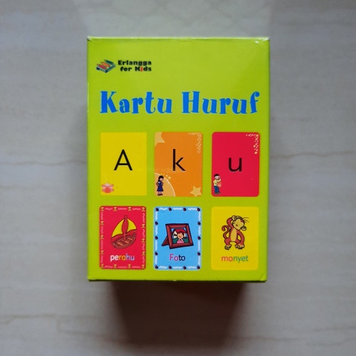 Erlangga For Kids Kartu Huruf (EFK)