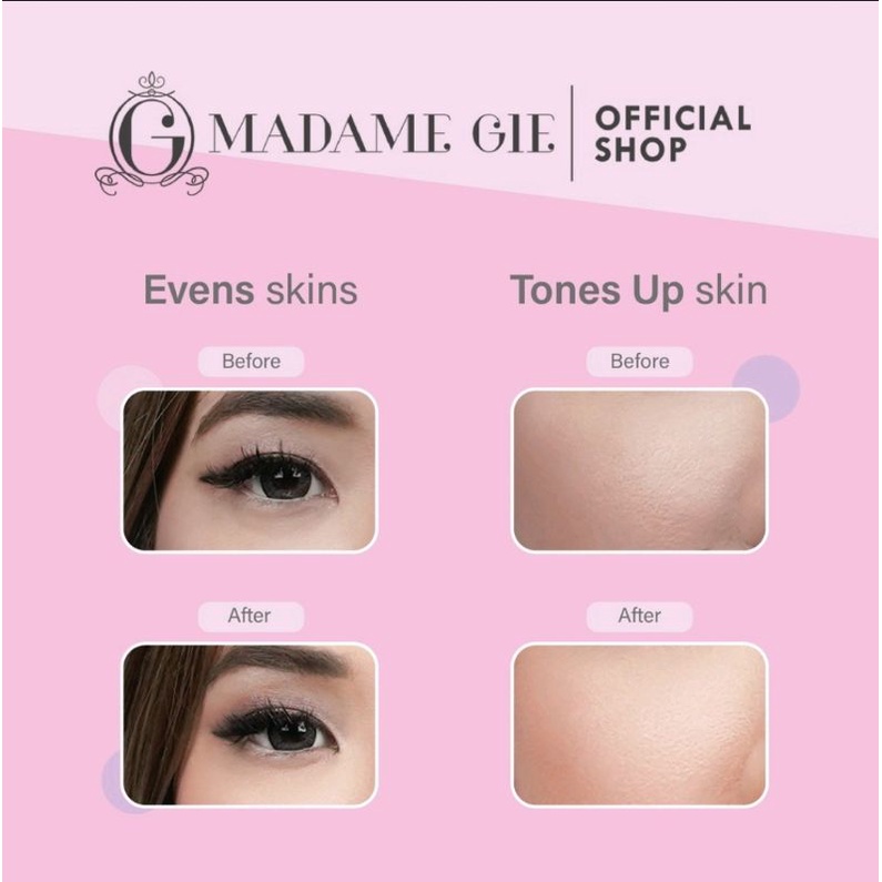 Madame Gie Crystal Loose Powder - MakeUp Bedak Tabur