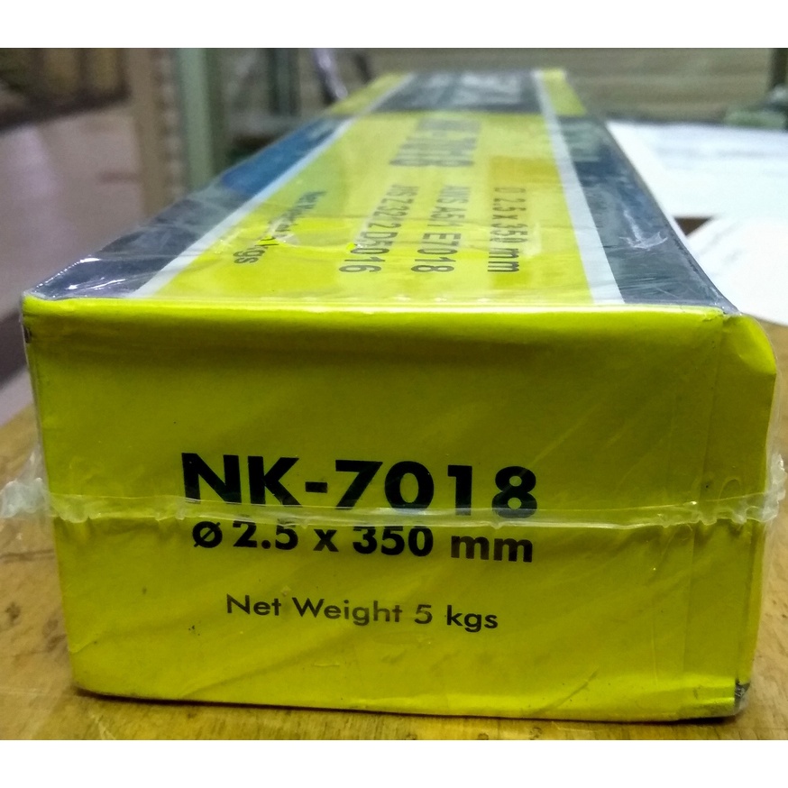 KAWAT LAS NK-7018 - AWS E7018 DIAMETER 2,53,24,0MM 5KG