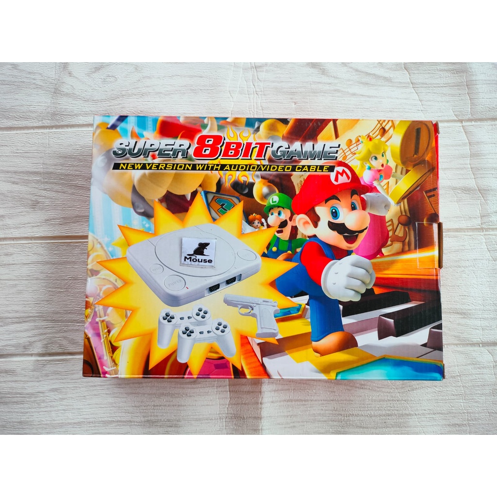 Console PS1 Retro Game Classic Stik + Pistol Gun