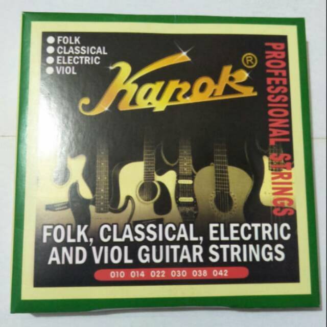 Tali gitar kapok professional string