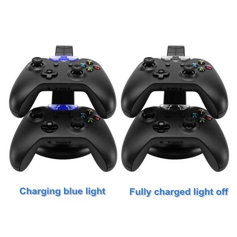 Btsg Dual Charger Stand Gamepad Controller Charging Cradle Dock forXbox One S X