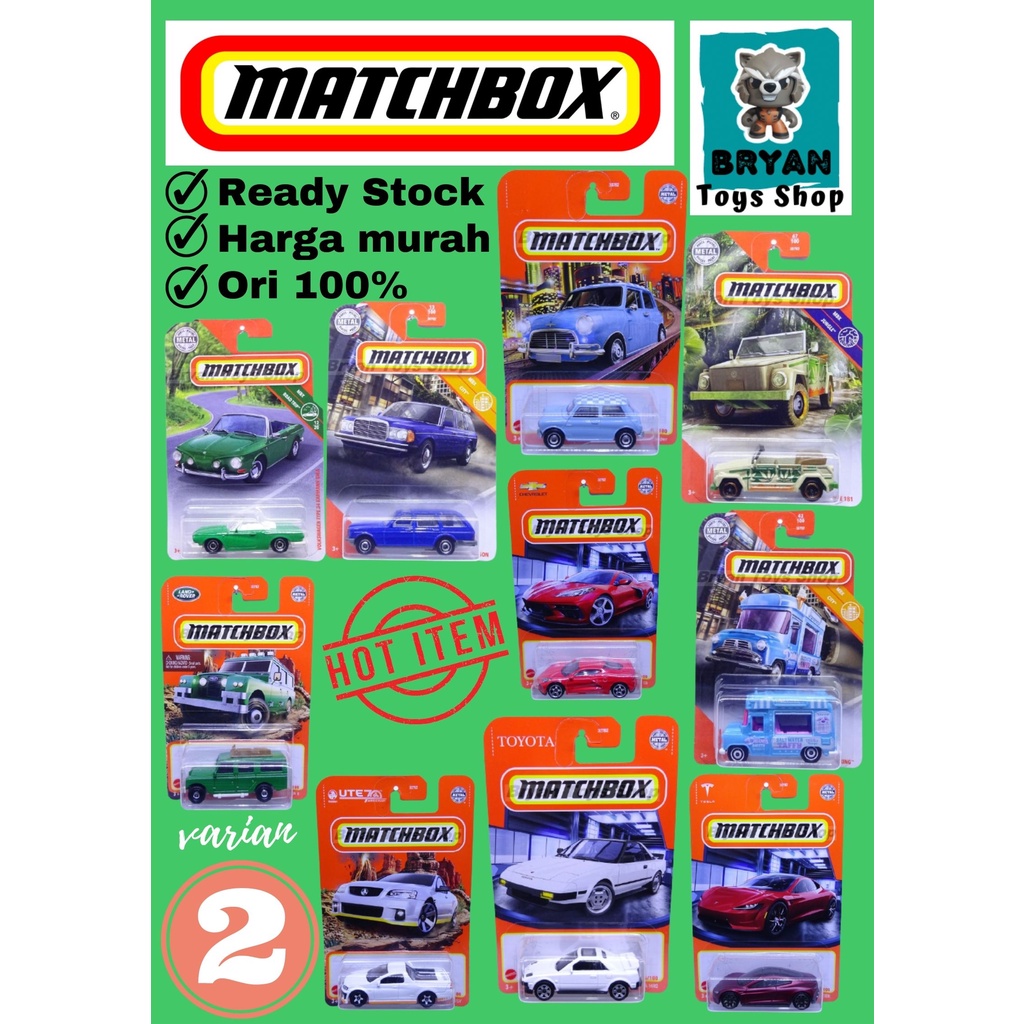 Matchbox MBX Hot Item Mini Cooper Mini Country Land Rover Mercedes Bebas Pilih Varian Murah Ori Original