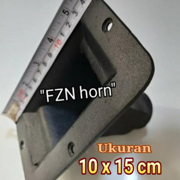 ((BISA COD)) Horn tweter 10x15 Almunium - horn twiter tweeter speaker driver TERLENGKAP [Kode 1|Kode