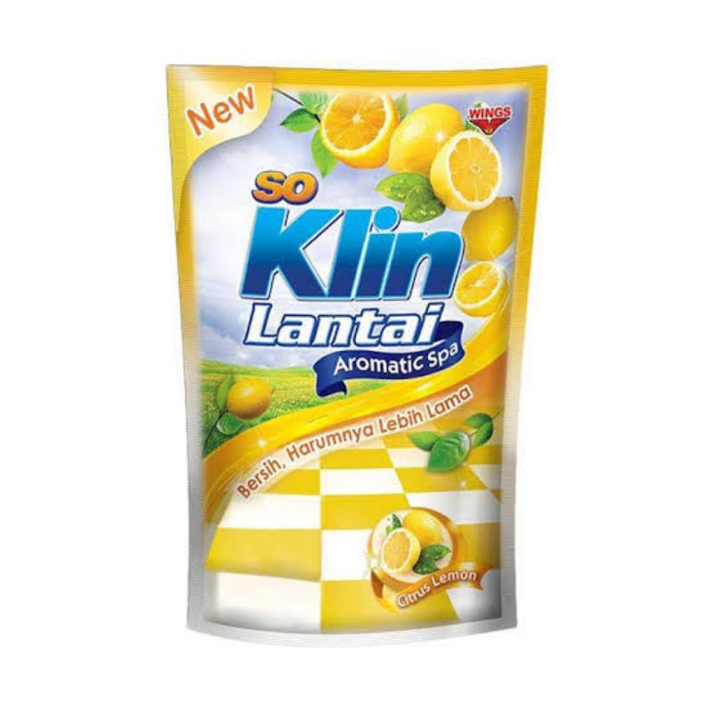 SO KLIN Lantai Lemon 800ml