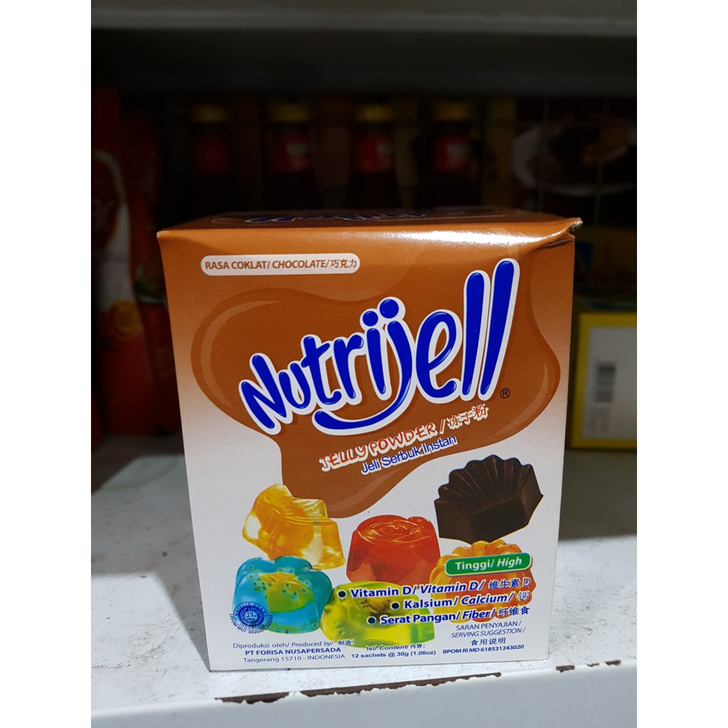 

Nutrijell Coklat PAK 12 x 30g