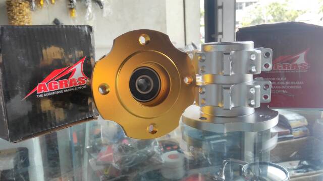 TROMOL DEPAN TRUSTY BLIMBING CNC BEAT, SATRIA FU, SCOOPY, SONIC, VARIO, VIXION, DLL