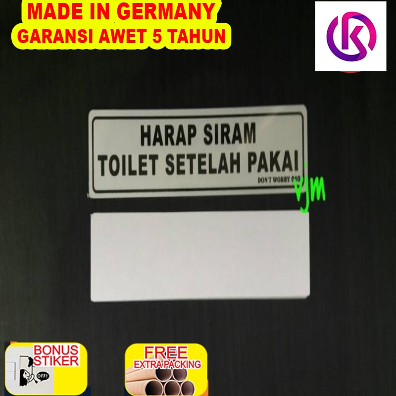 

Terlaris Plat Harap Siram Toilet 195x45cm