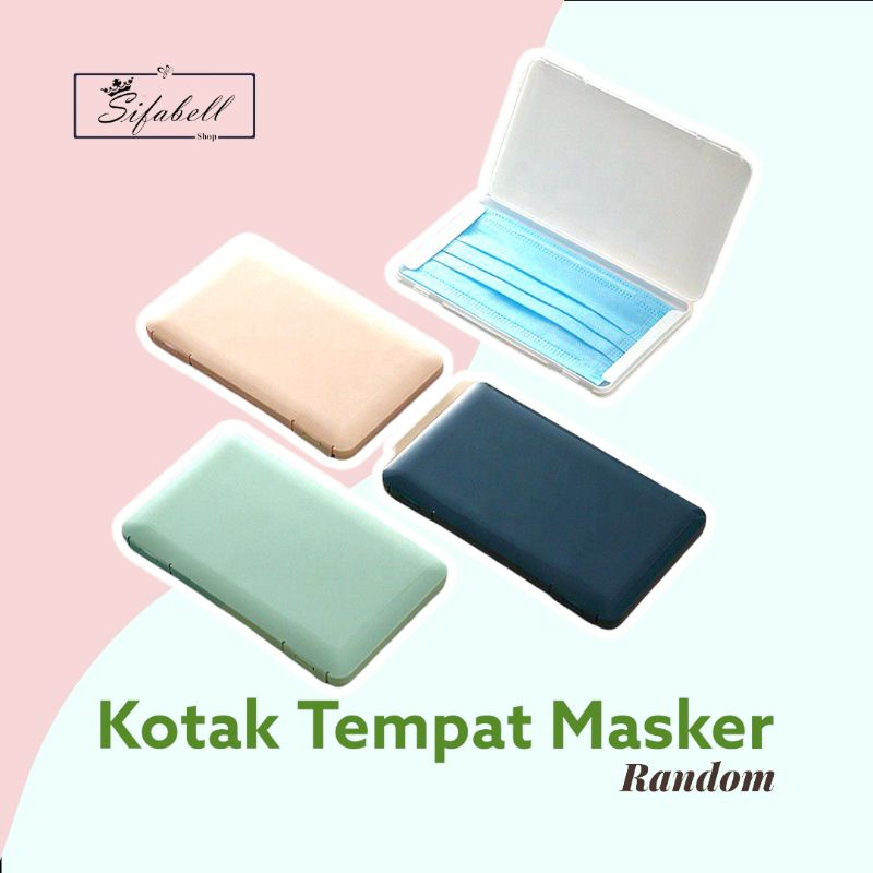 Tempat Masker Kotak Penyimpanan Masker Case Storage Anti Bakteri