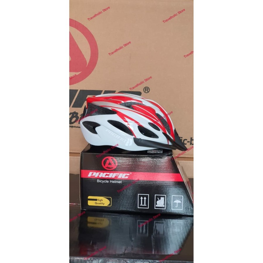 HELM SEPEDA PACIFIC SP-J 123 ORIGINAL HELMET BICYCLE SNI