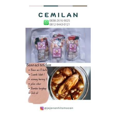 

baso aci pedas isi tetelan