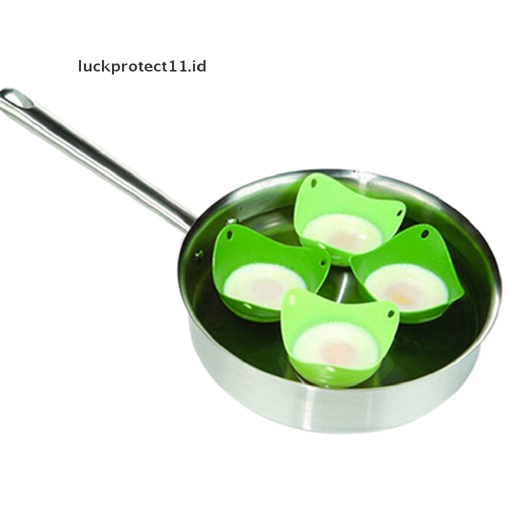 //HG&amp;ID// 1pc Silicone Egg Poacher Cook Poach Pods Kitchen Cookware Poached Baking Cup .