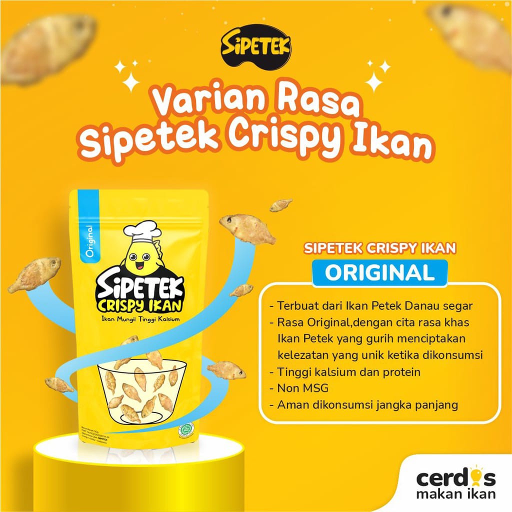 SIPETEK - IKAN CRISPY ORIGINAL