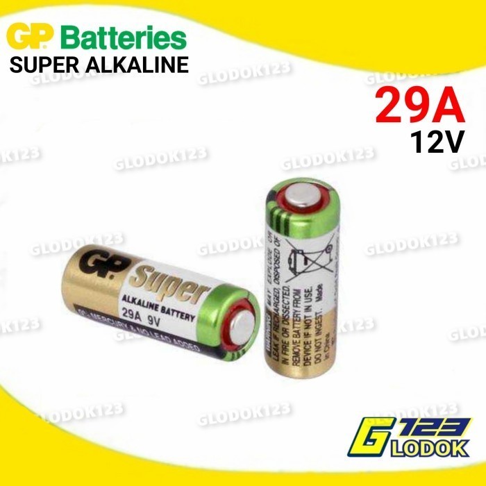 Baterai 23A, 27A , 29A 12V Super Alkaline GP Original-5pcs