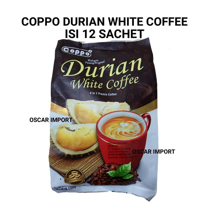 

COPPO DURIAN WHITE COFFEE ISI 12PCS X 48GR - kkp2232
