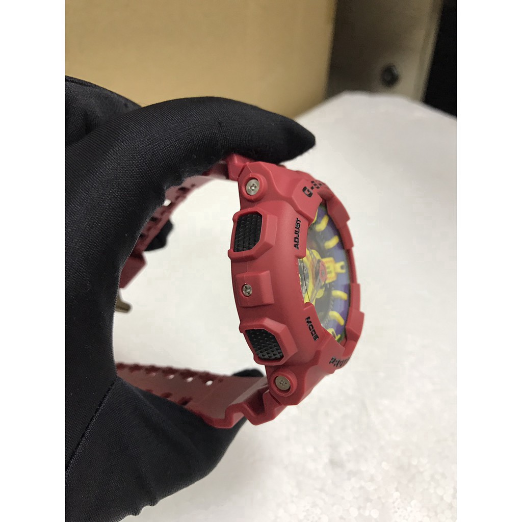 GA G-Shock GA-110 Red Yellow Wrist Watch Men Sport Watches