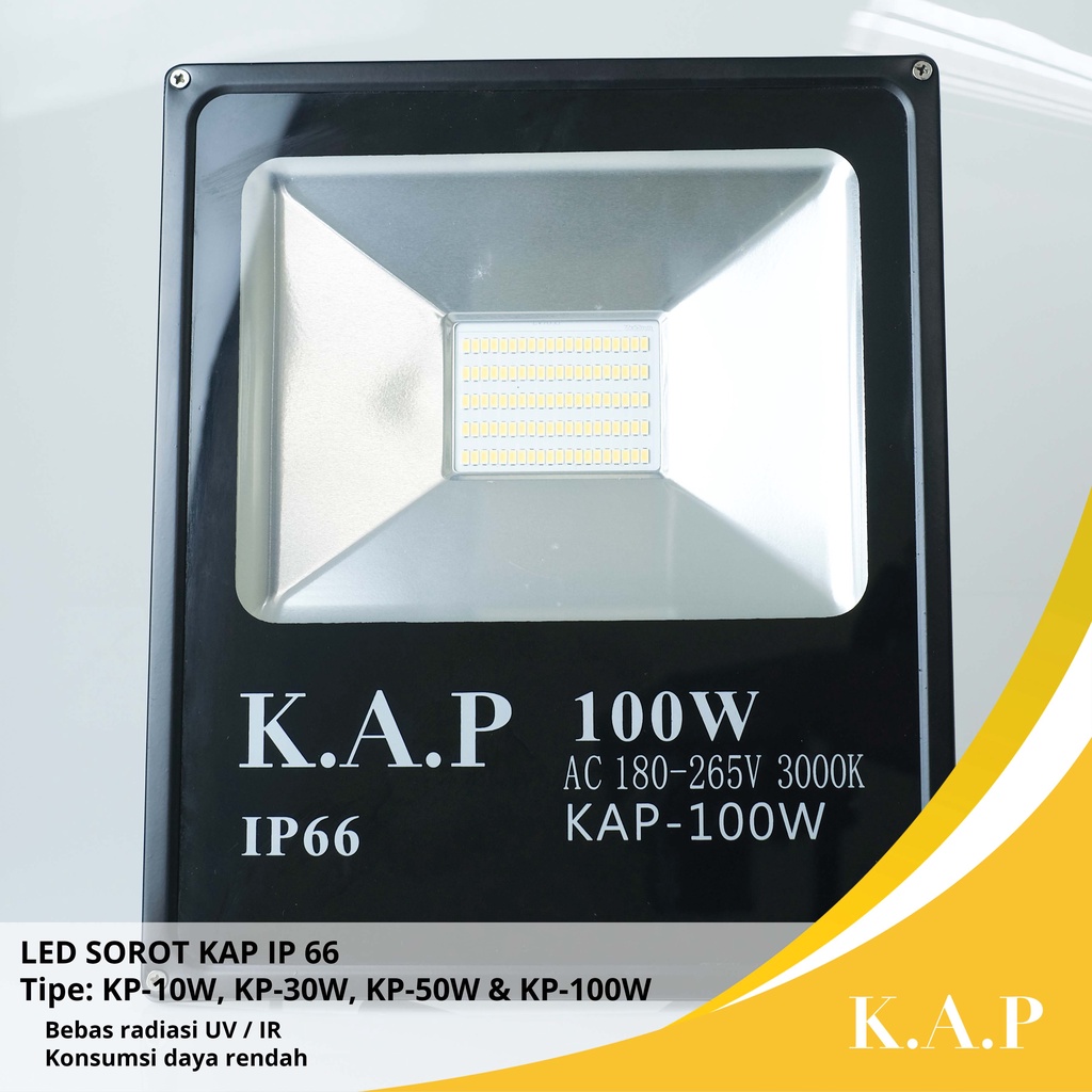 PREMIUM LAMPU SOROT / FLOOD LIGHT KAP